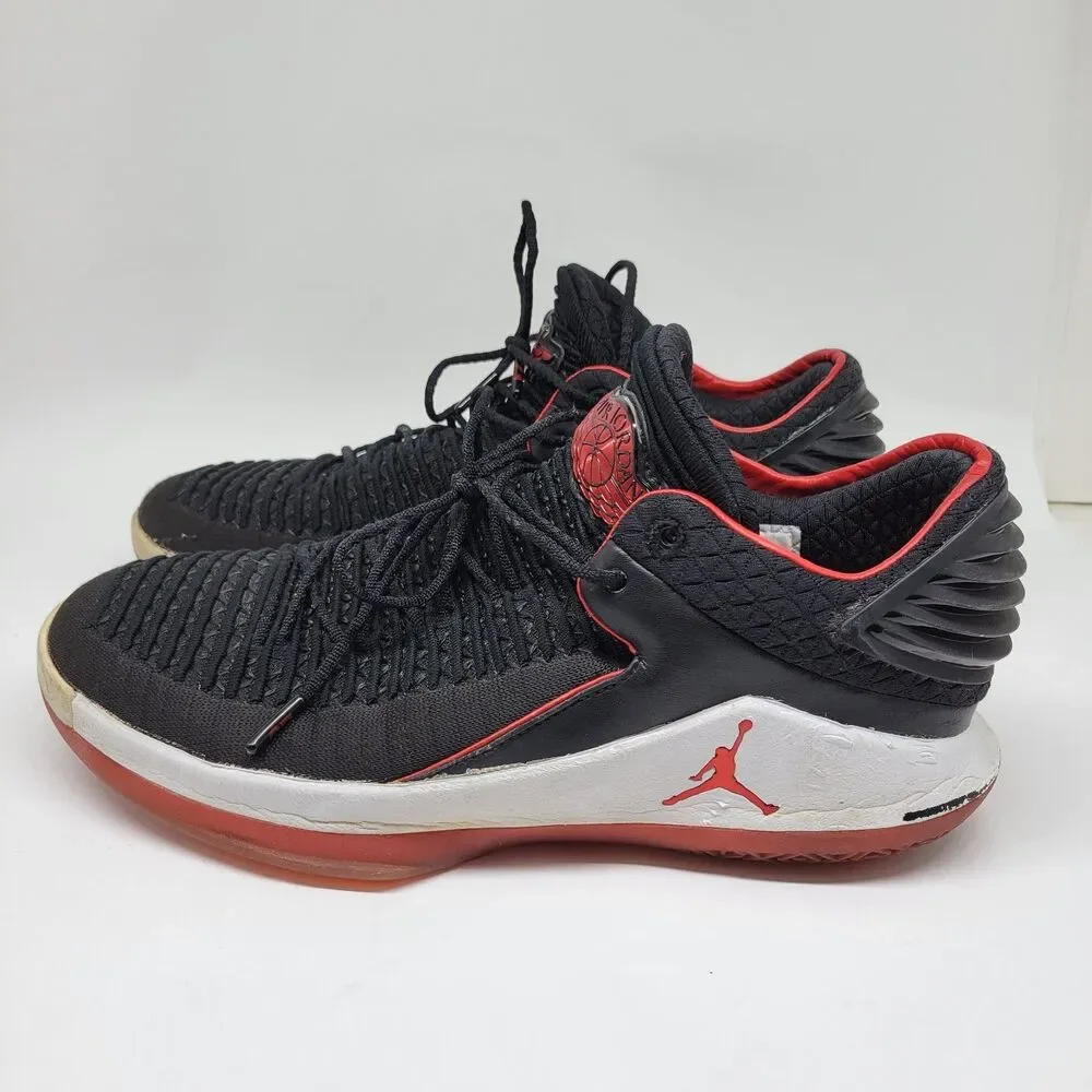 Air Jordan AA1256-001 32 Low Bred Banned 2017 Basketball Sneakers US 11 EUR 45